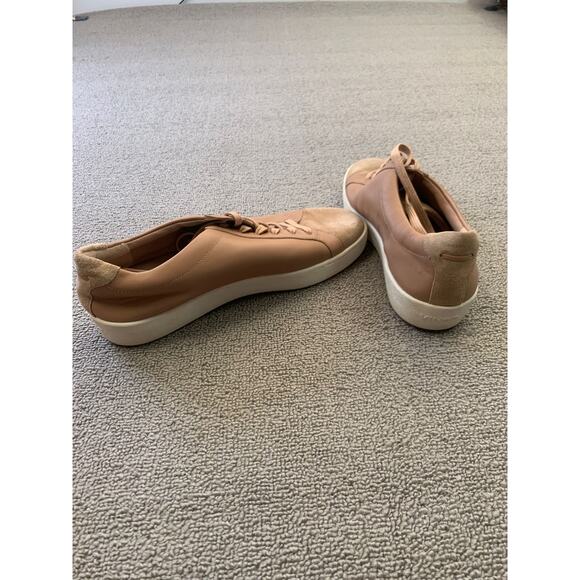 VINCE Women 7 Janna Suede Leather Low Top Lace Up Sneaker - Picture 8 of 15